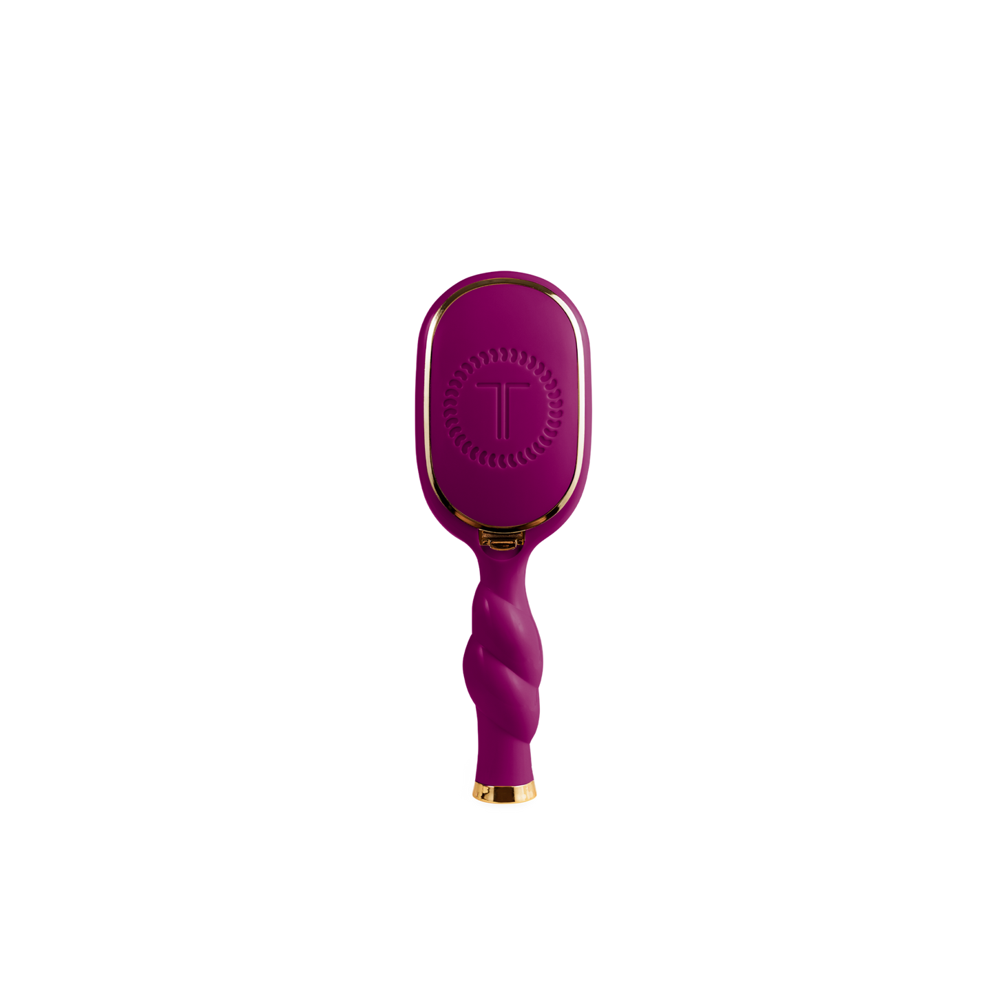 TELETIES - Mini Detangler Hair Brush Medium Hair - Mulberry