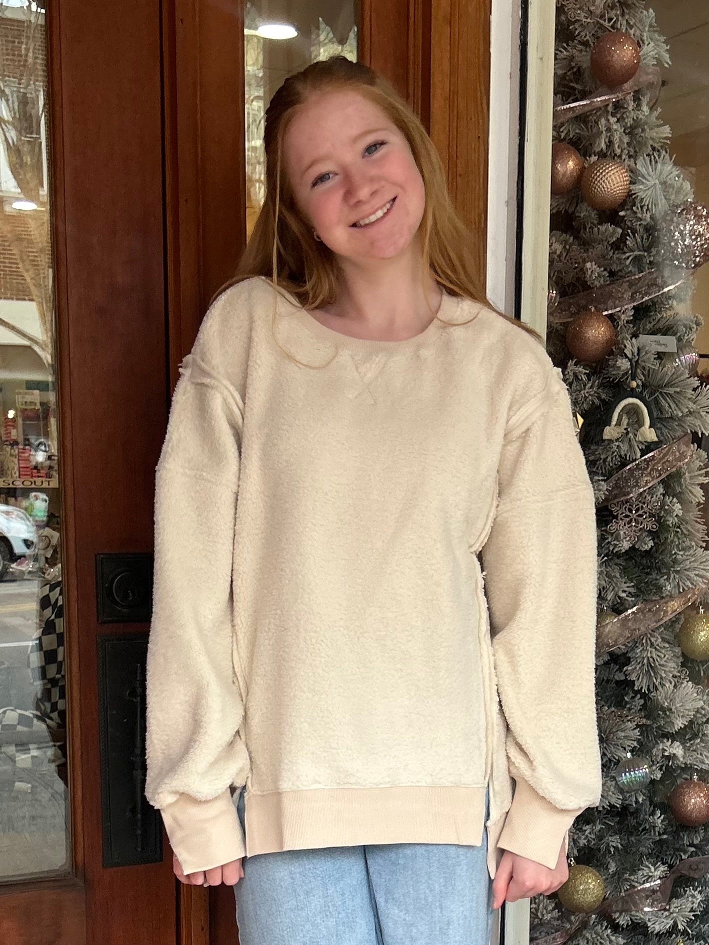 Very J Fleece Sweatshirt