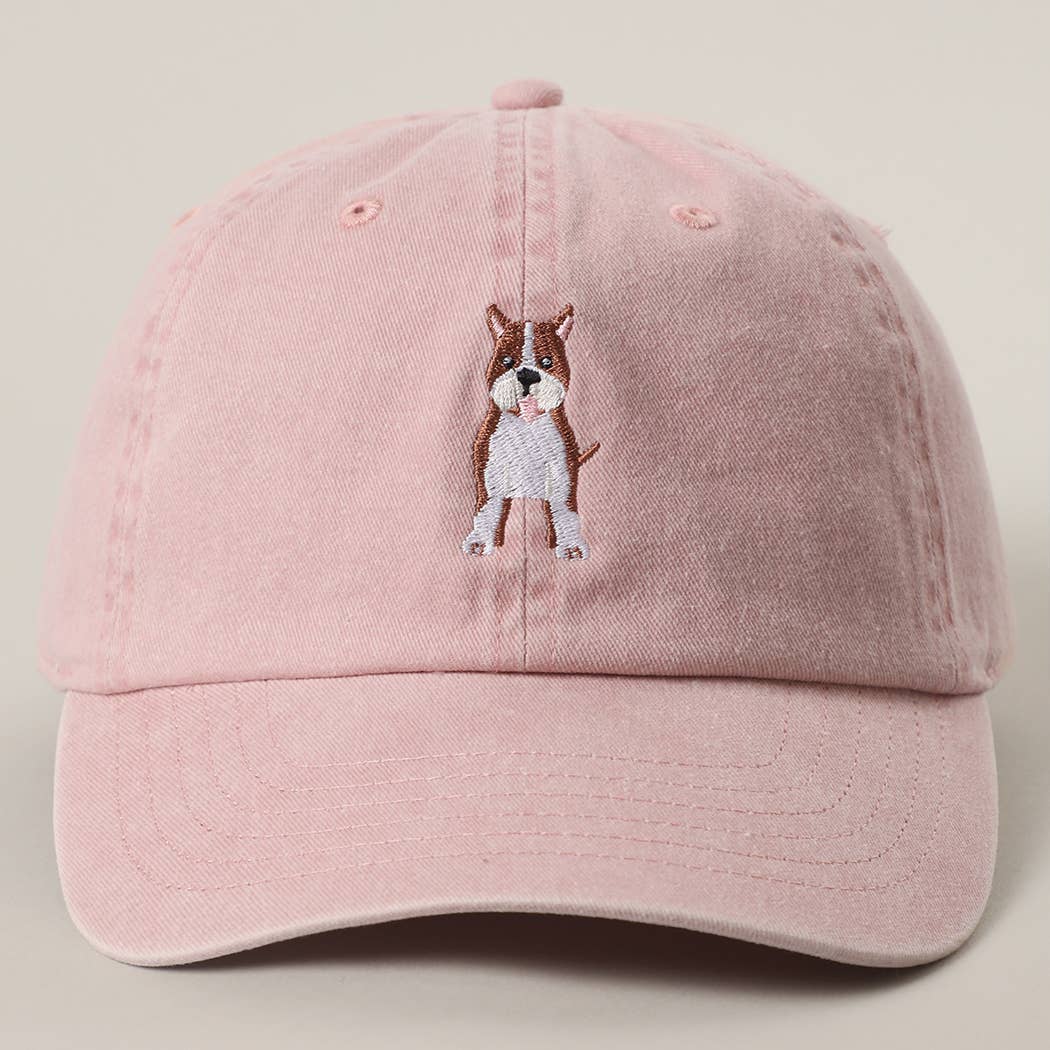 Pit Bull Cap-Pink