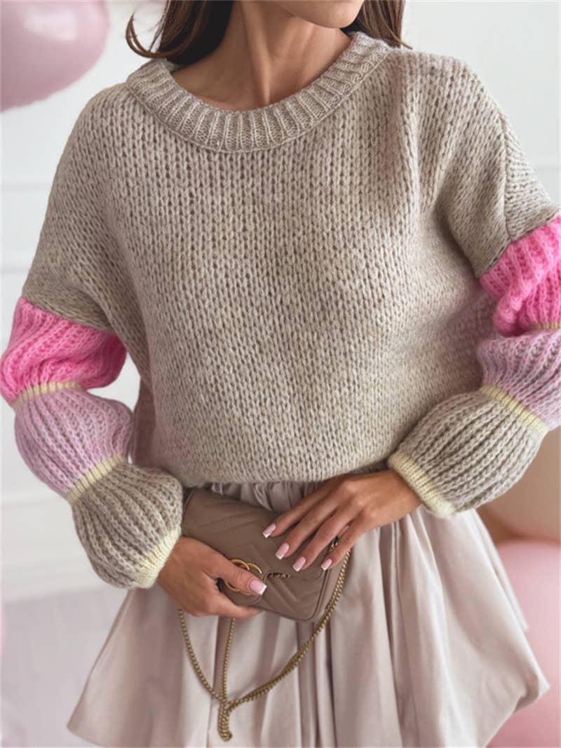 Valentine Colorblock Sweater