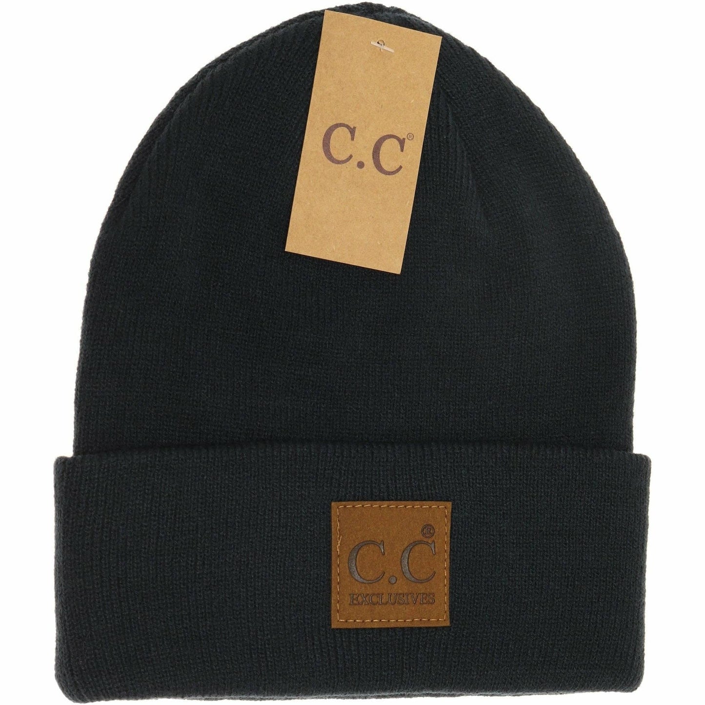 Classic C.C Beanie w/Oversized Logo