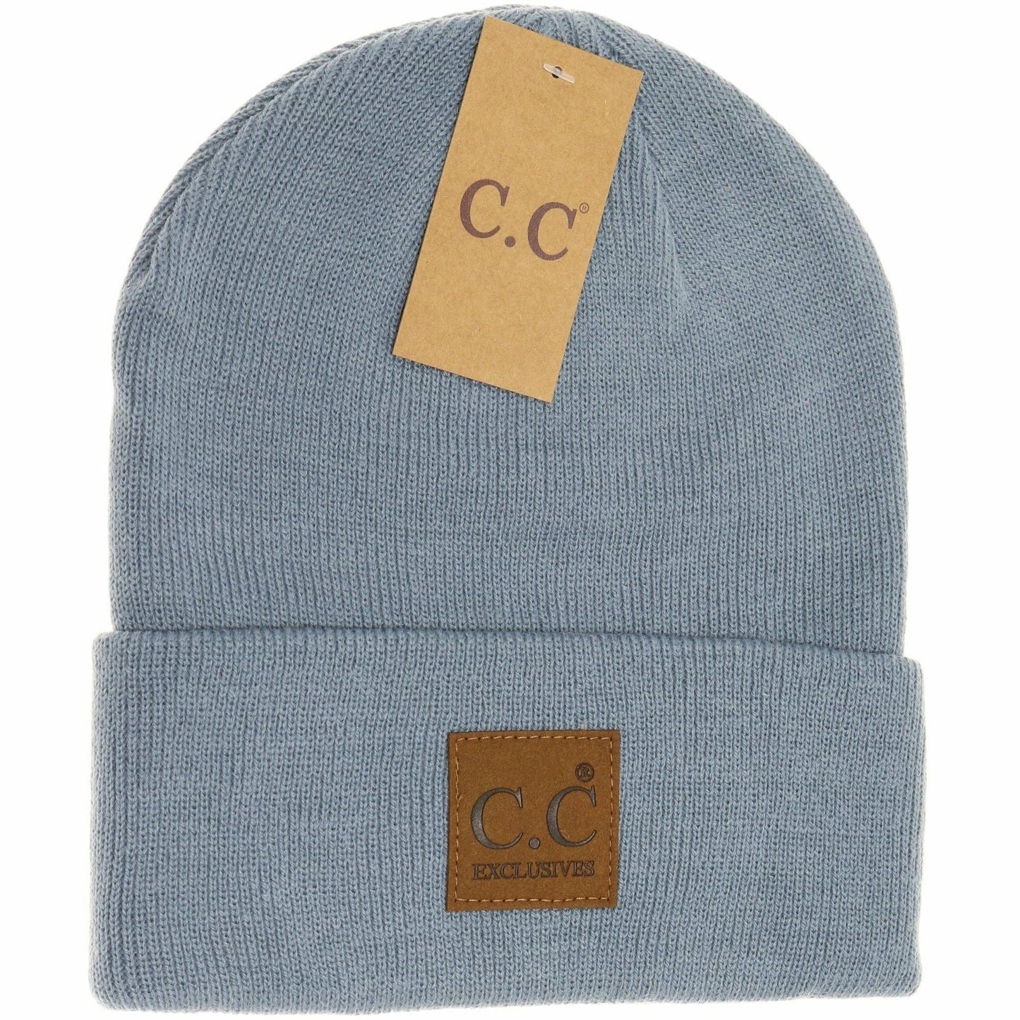 Classic C.C Beanie w/Oversized Logo