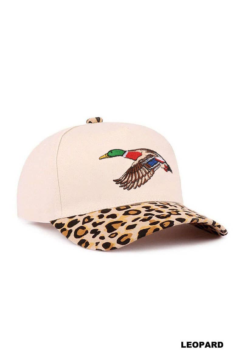 Mallard Two Tone Cotton Hat Zenana Consgt.