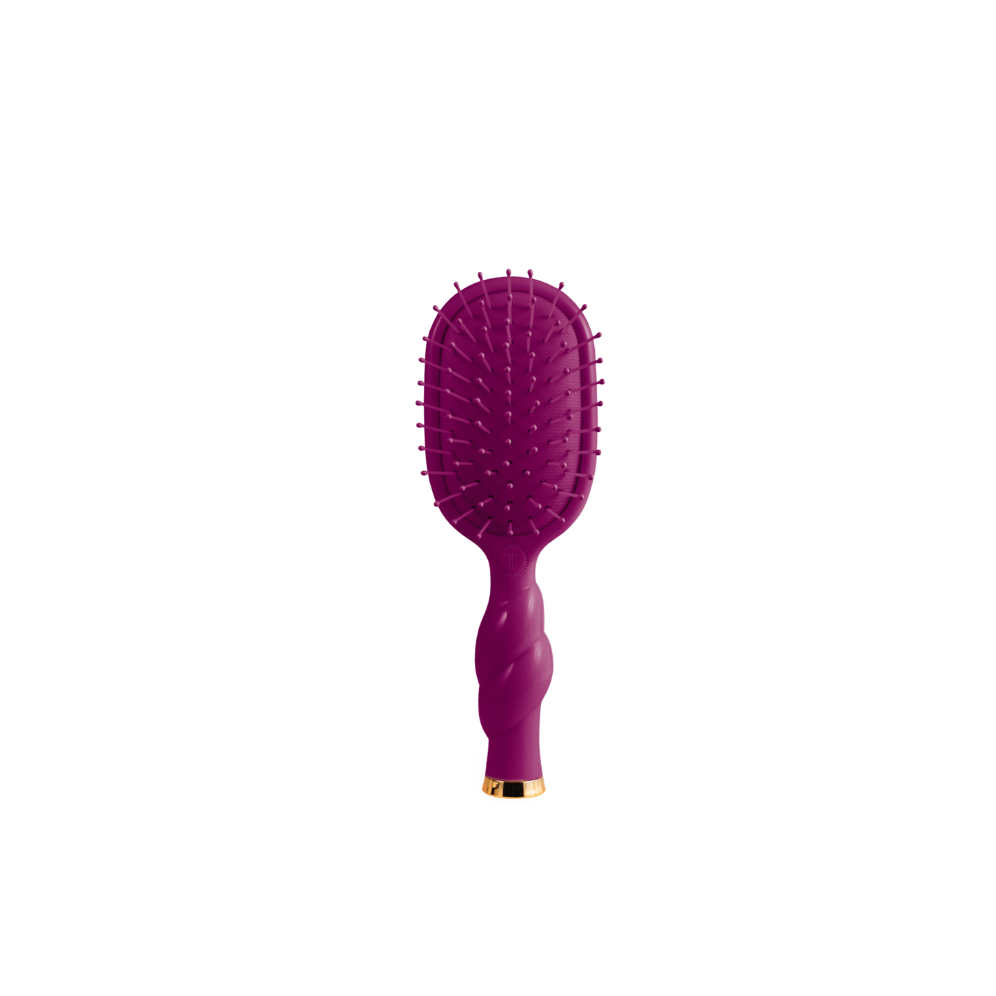 TELETIES - Mini Detangler Hair Brush Medium Hair - Mulberry