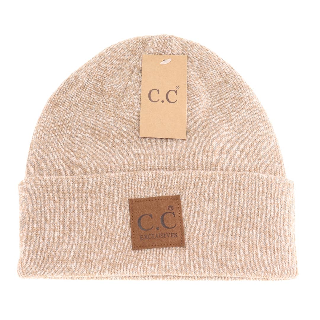 Classic C.C Beanie w/Oversized Logo