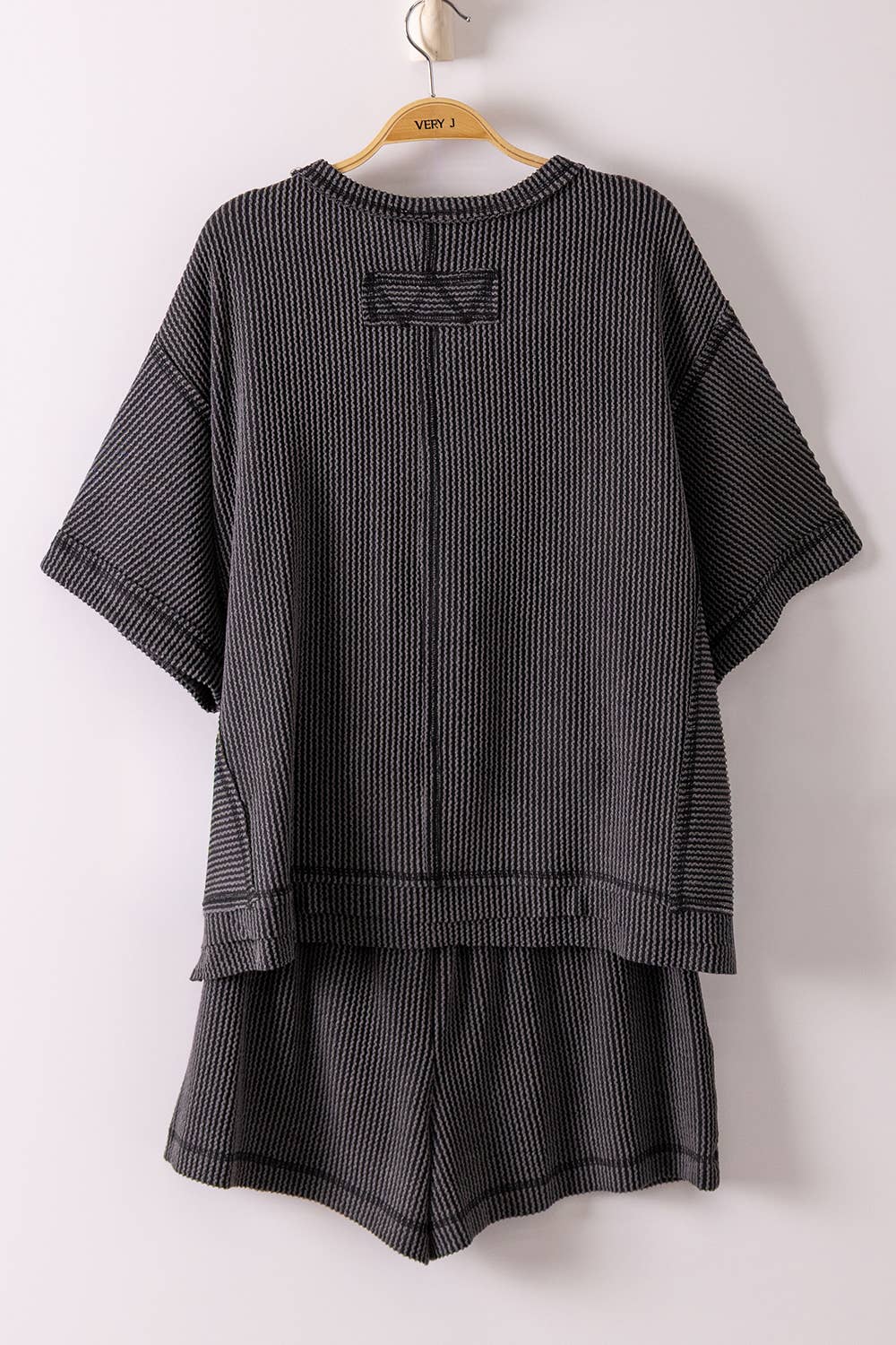 Ribbed Top & Shorts Set - Very J