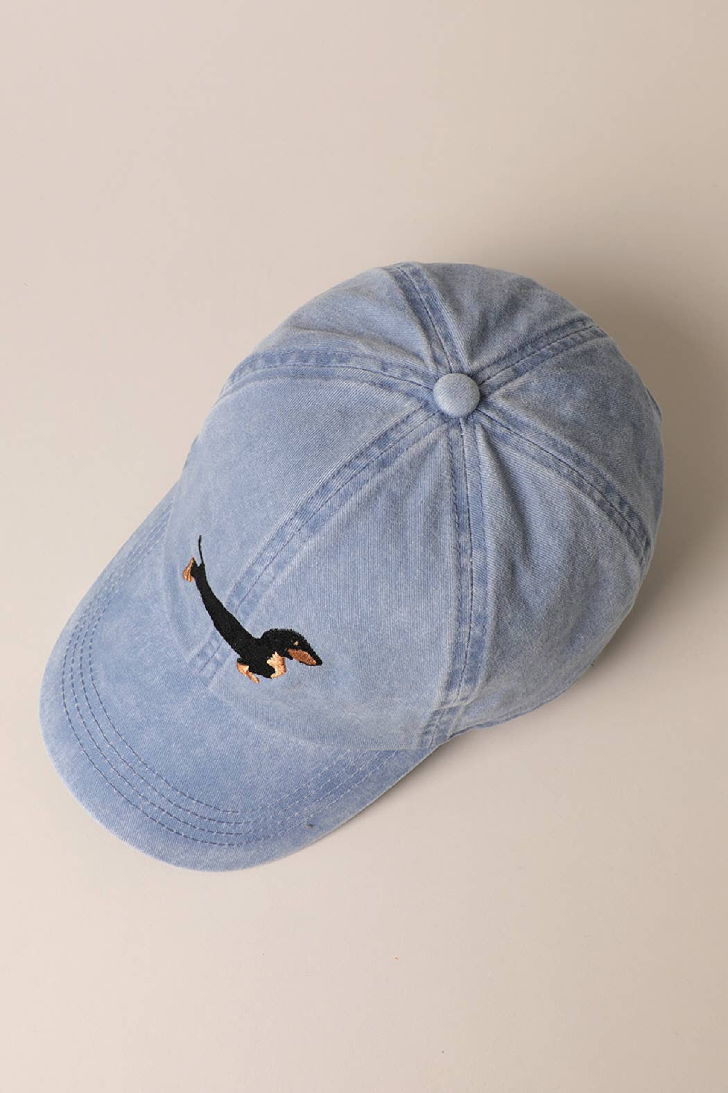 Dachshund Cap-Denim