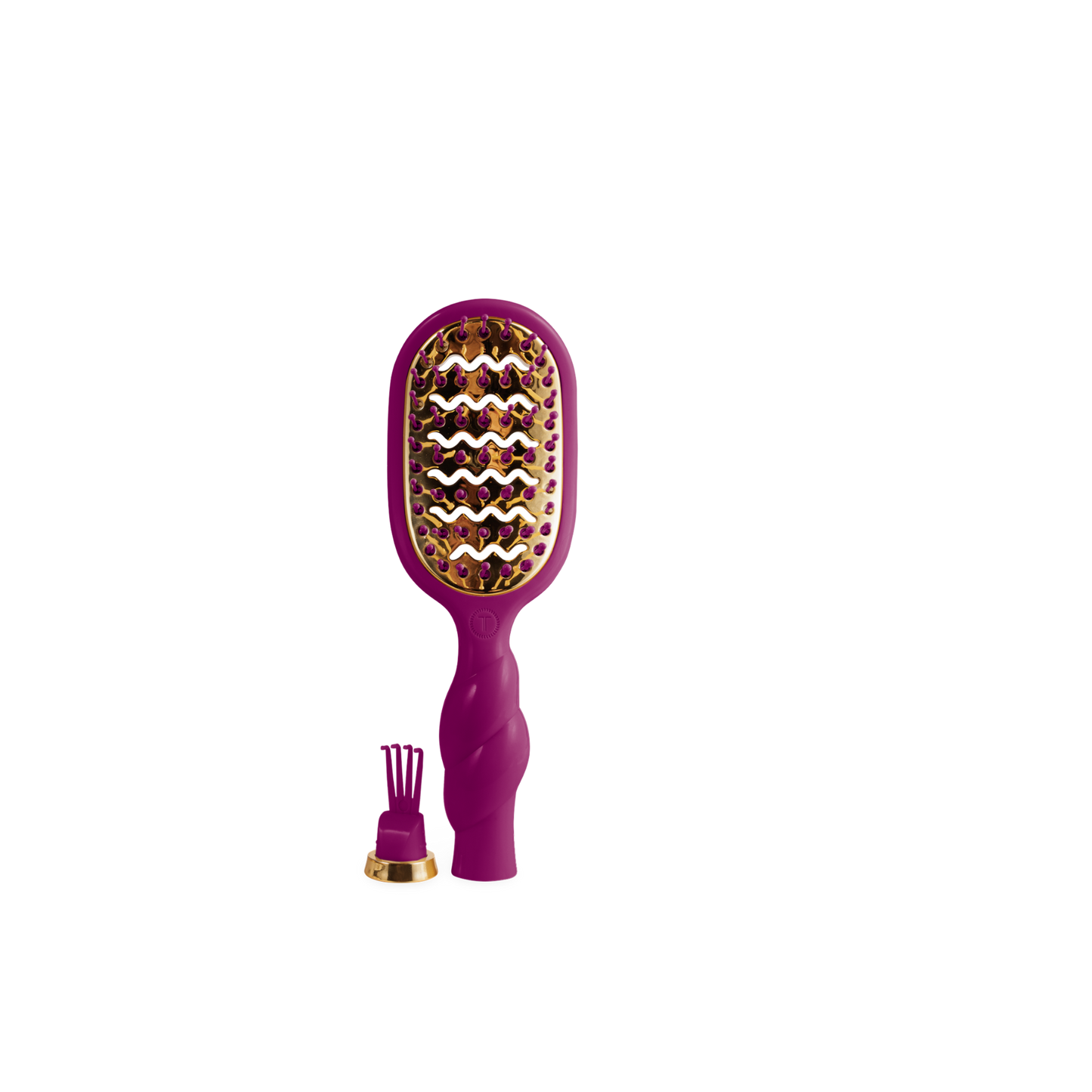 TELETIES - Mini Vented Hair Brush - Mulberry