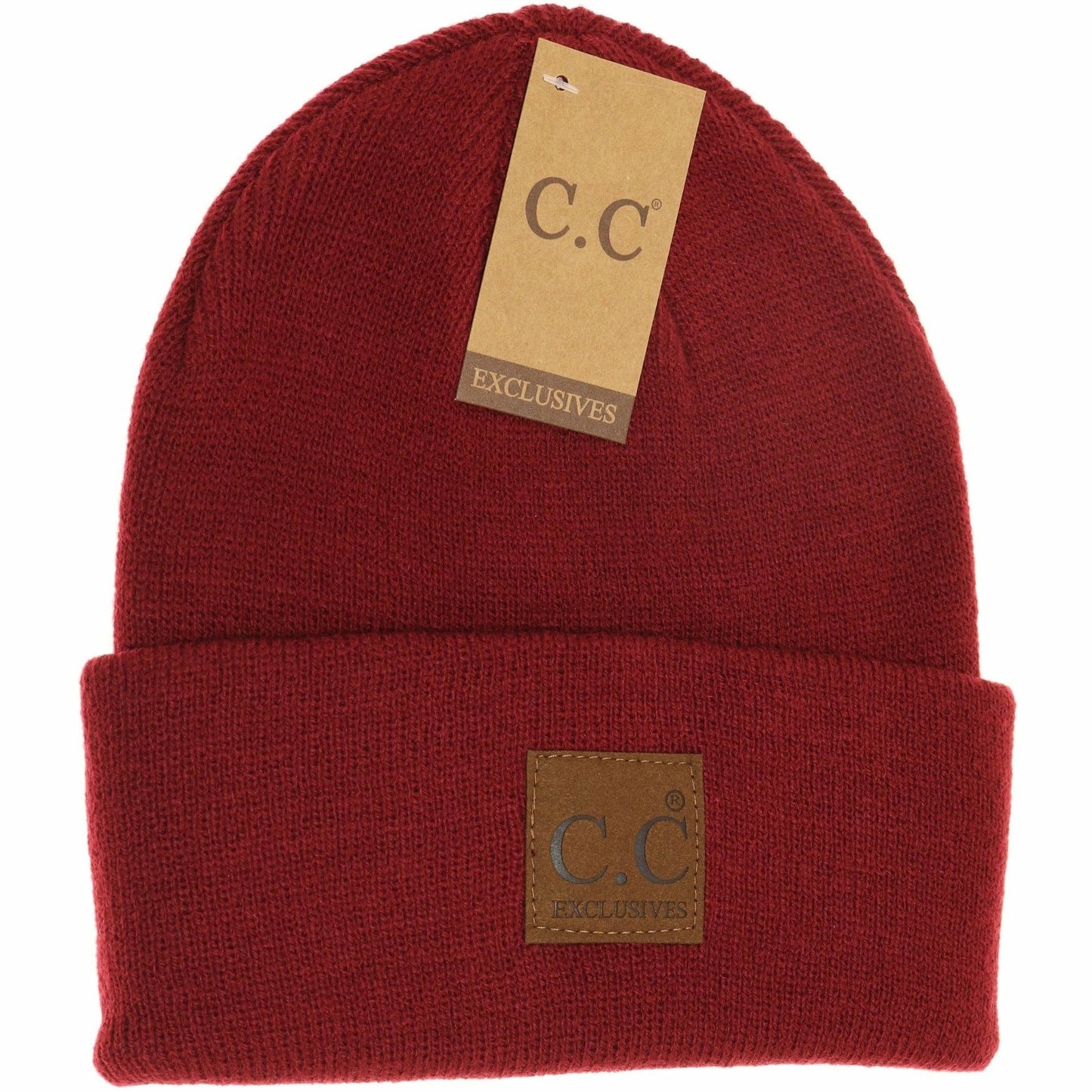 Classic C.C Beanie w/Oversized Logo