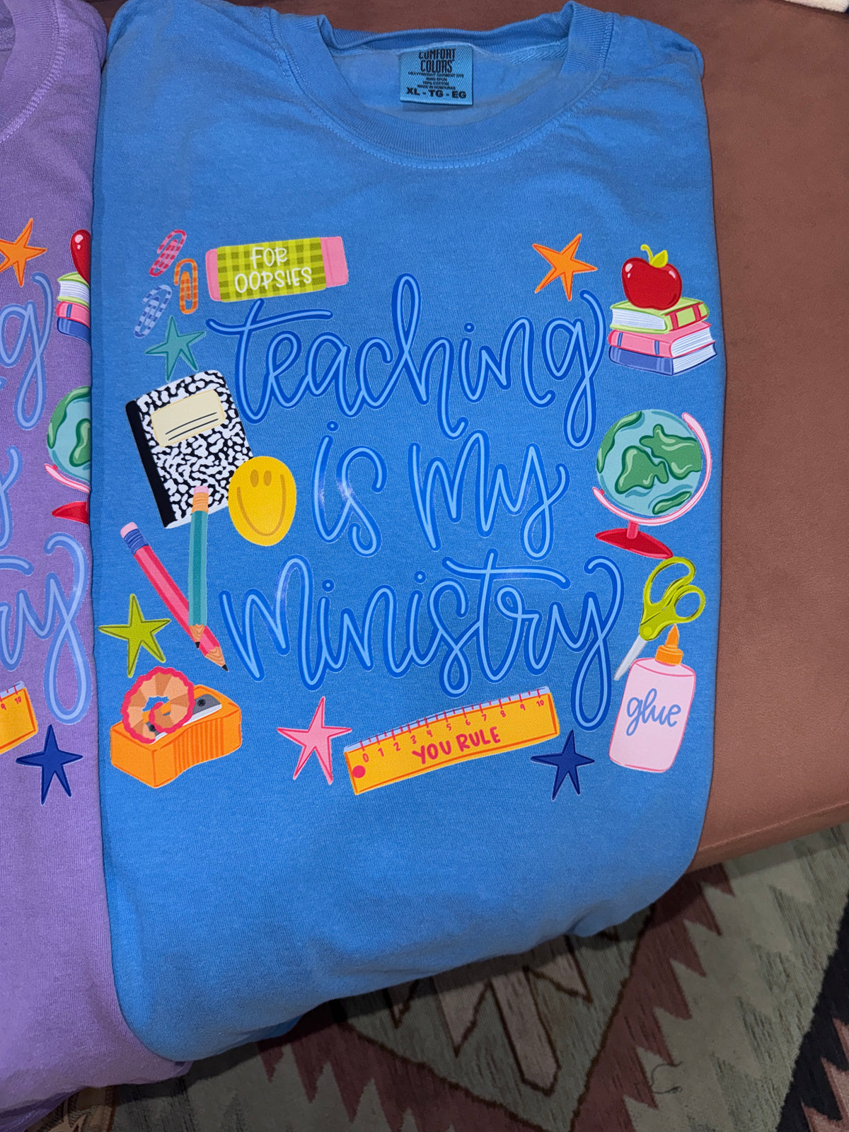 Teaching is my Ministry-Adult Tees