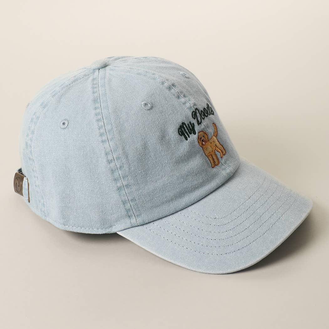 My Doodle Cap-Blue Mint