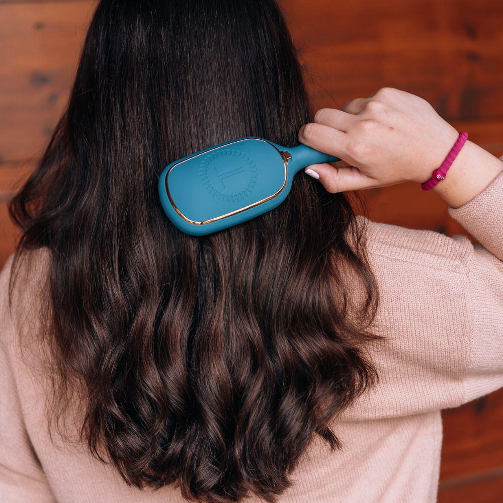 TELETIES - Detangler Thick Hair - Teal With It