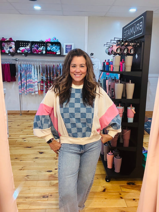 The Stella Gray Oversized Sweatshirt