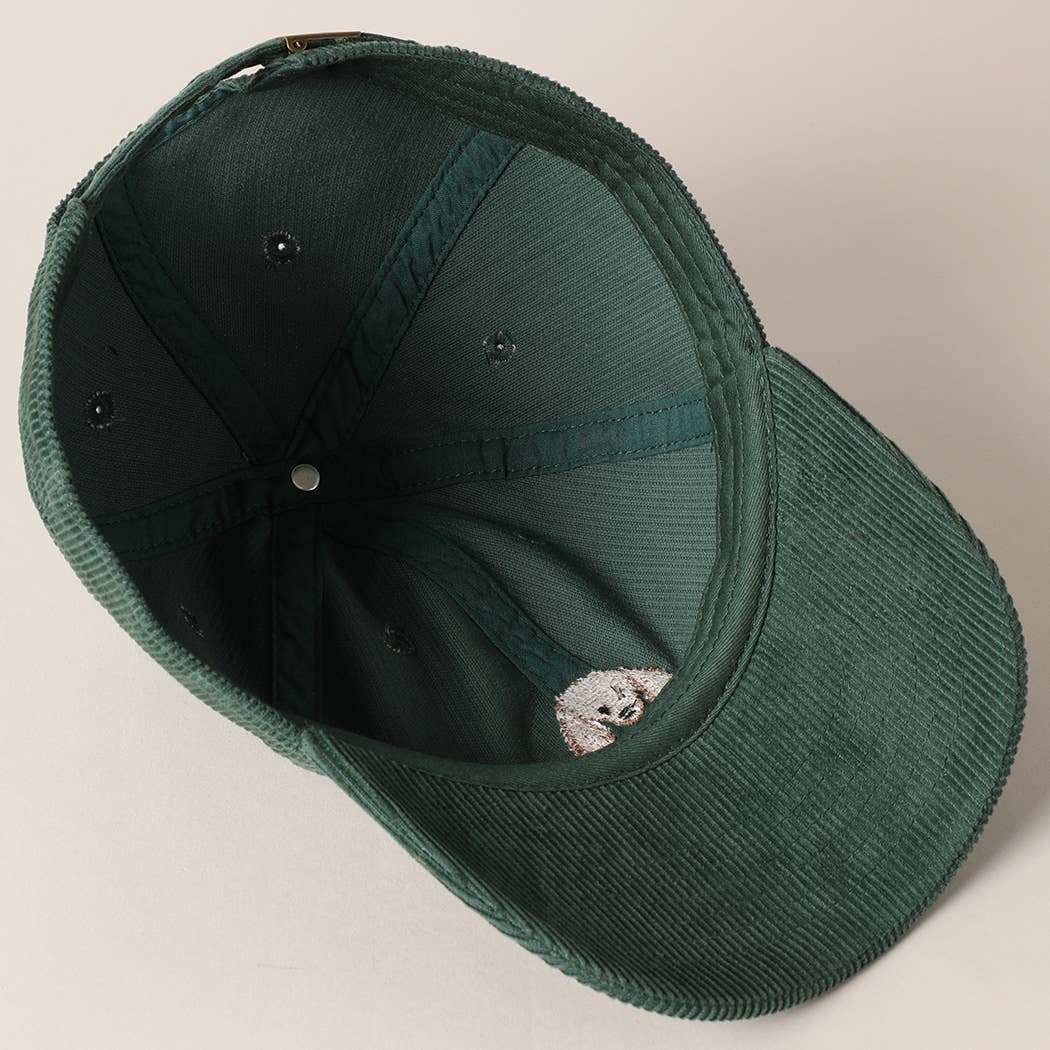 Poodle Baseball Cap-Salmon