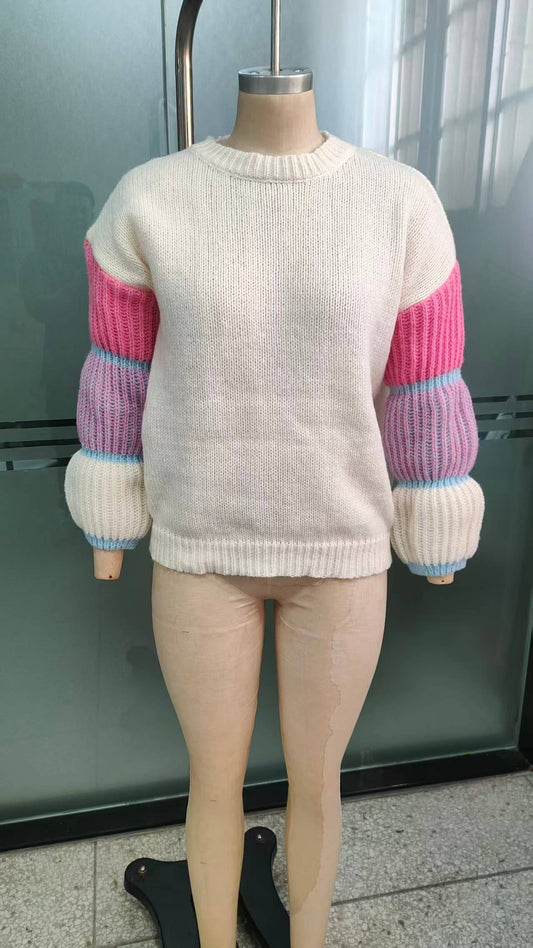 Valentine Colorblock Sweater