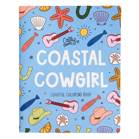 Coastal Cowgirl Coloring Book