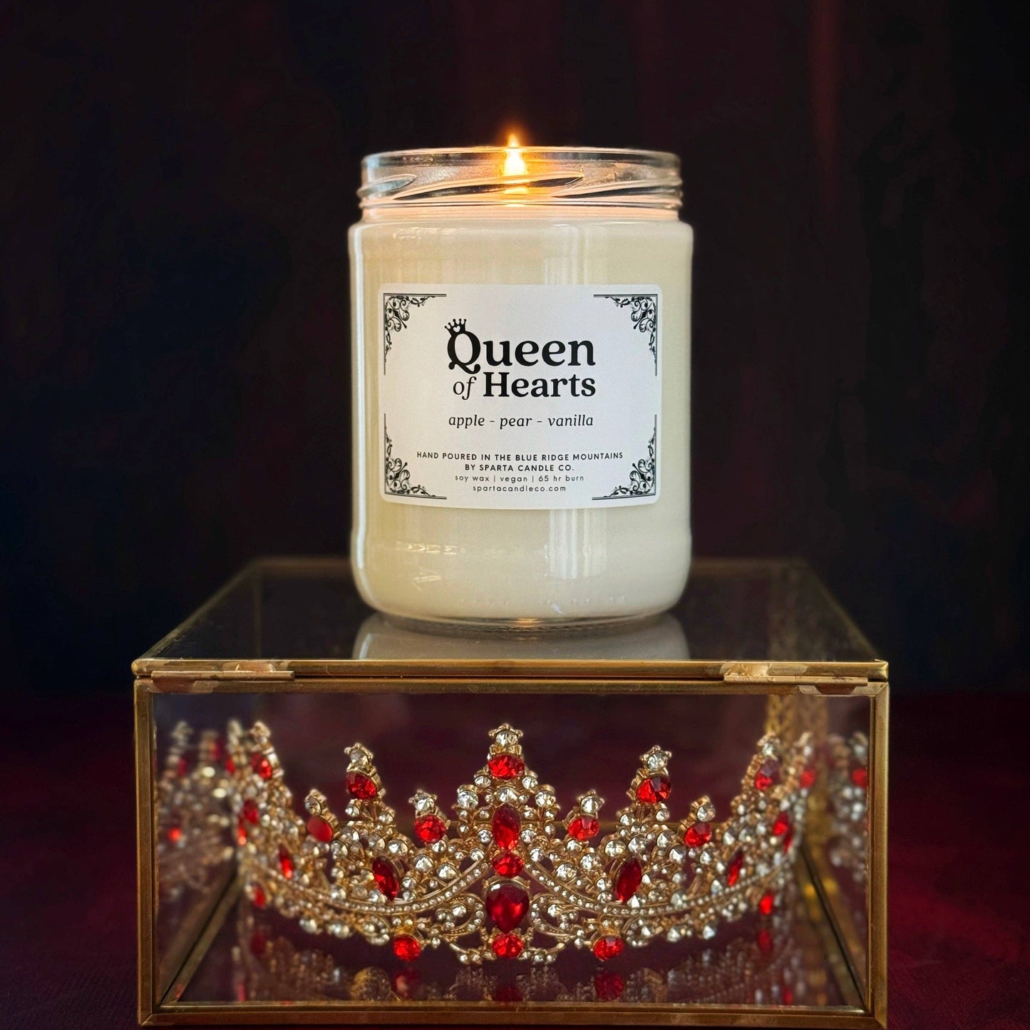 QUEEN OF HEARTS CANDLE