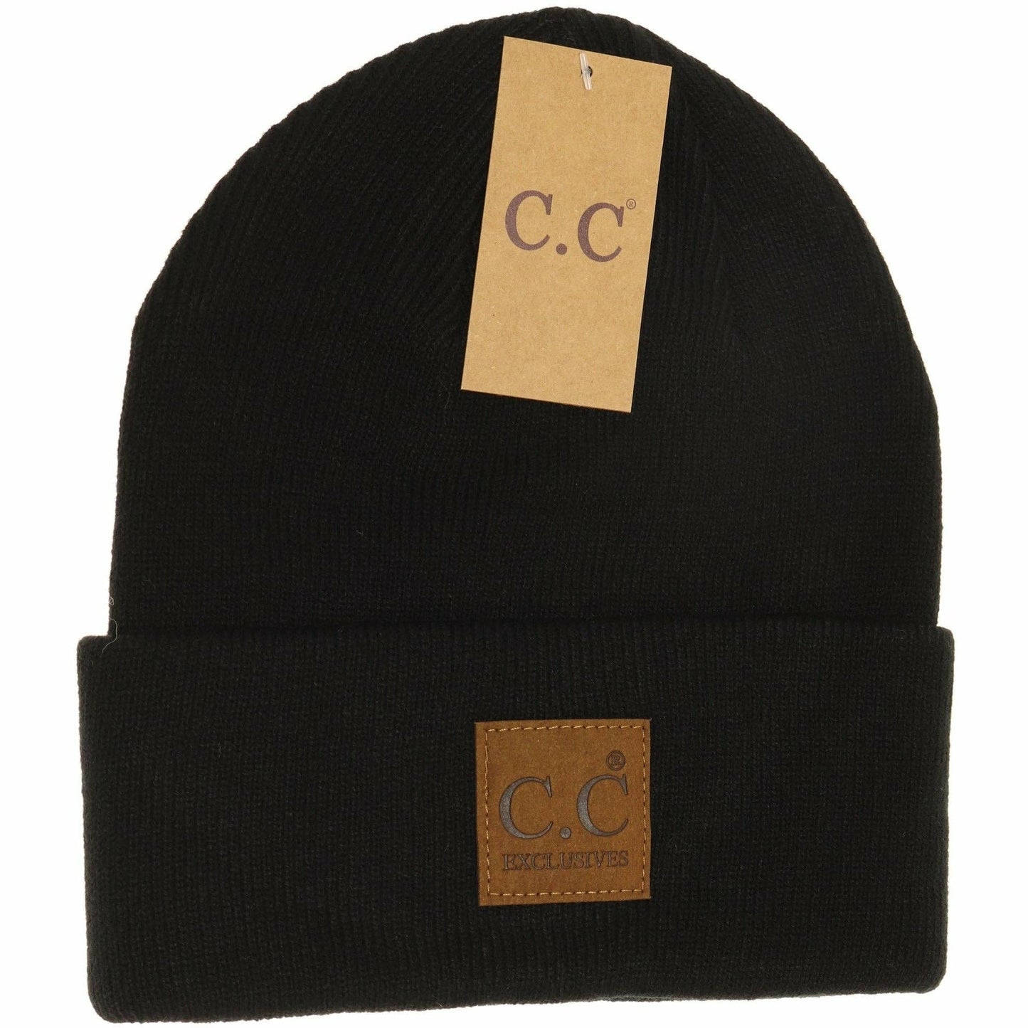 Classic C.C Beanie w/Oversized Logo