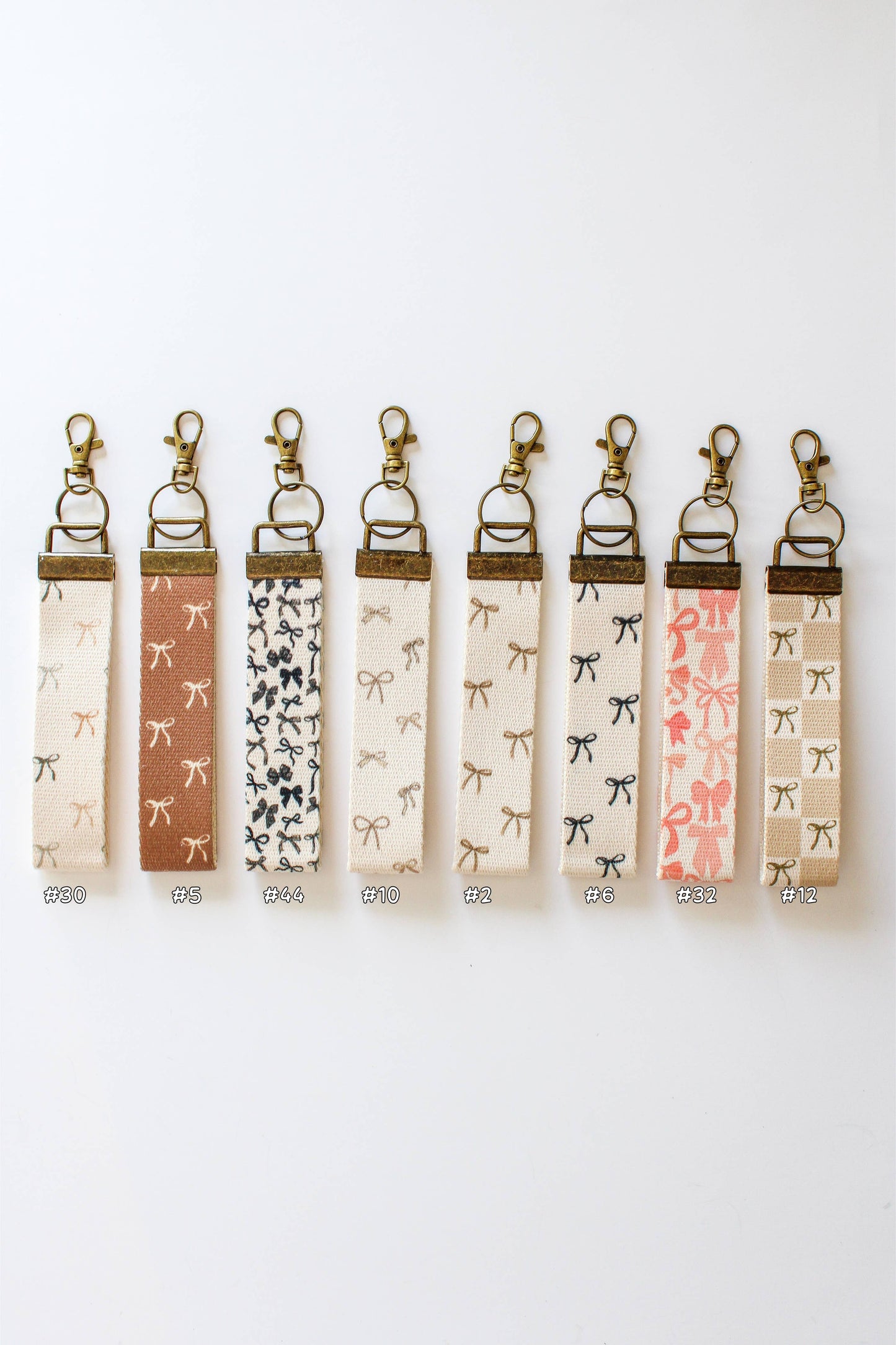 Canvas Wristlet Keychain