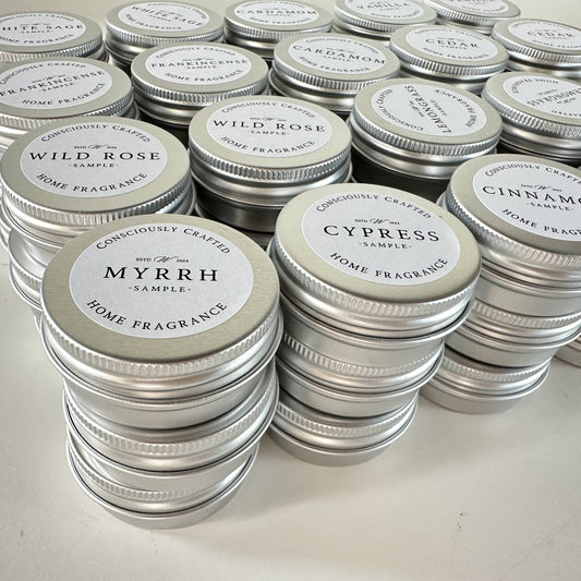 Wondery Mercantile - Tealight Candle Fragrance Samples | Scent Discovery Testers