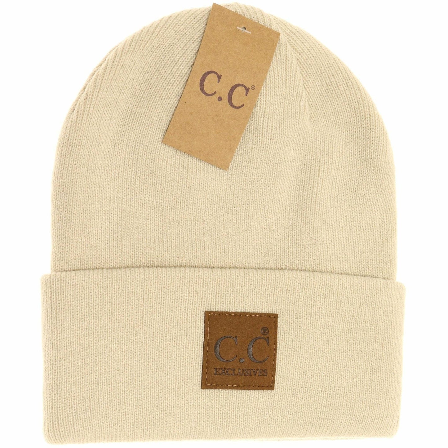 Classic C.C Beanie w/Oversized Logo