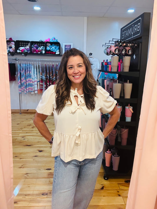 The Luna Bow Top