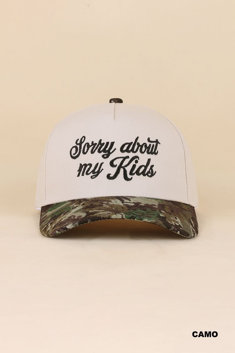 Sorry About My Kids Hat