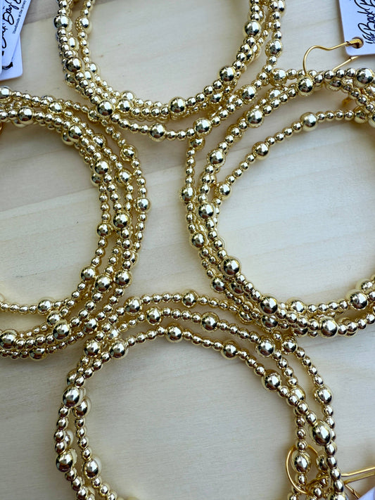 Gold Stretch Bracelet