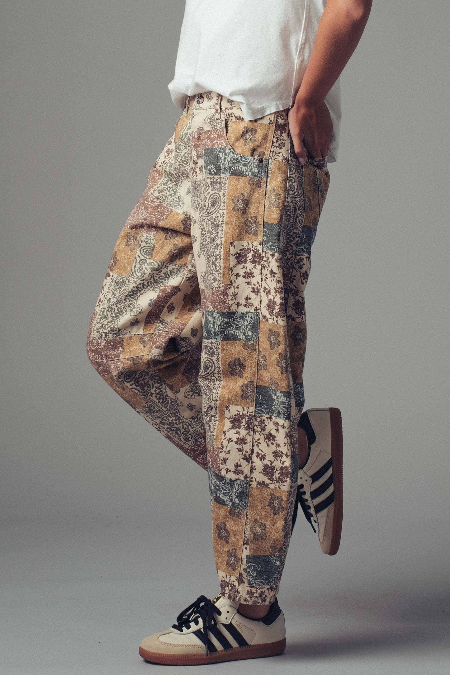 Boho Patchwork Pants