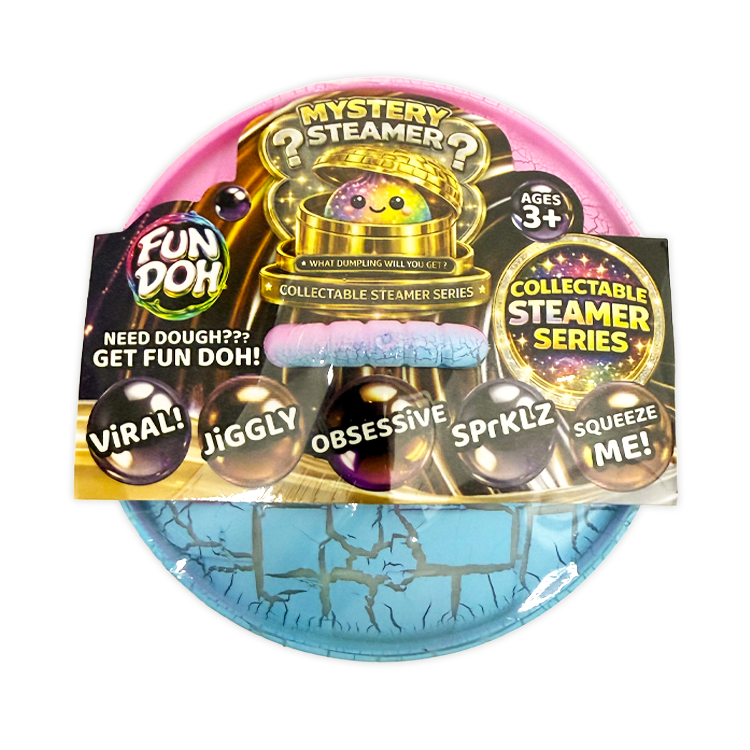 Novelty Brands - Fun Doh Mystery Dumpling Squishies - Ultra Rare Collection