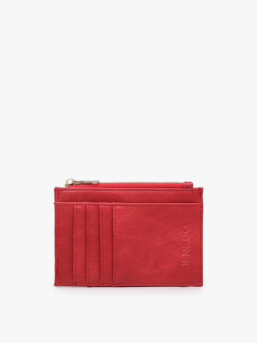 Sia Zip Card Holder Wallet