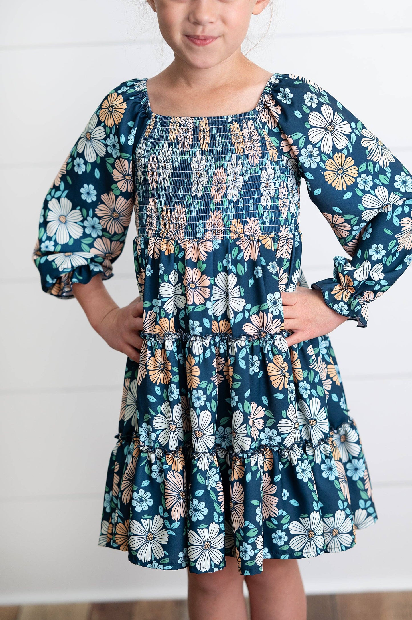 Girls Floral Mommy & Me Dress