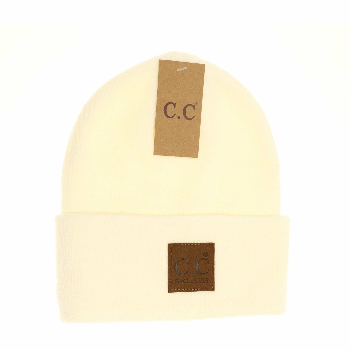 Classic C.C Beanie w/Oversized Logo