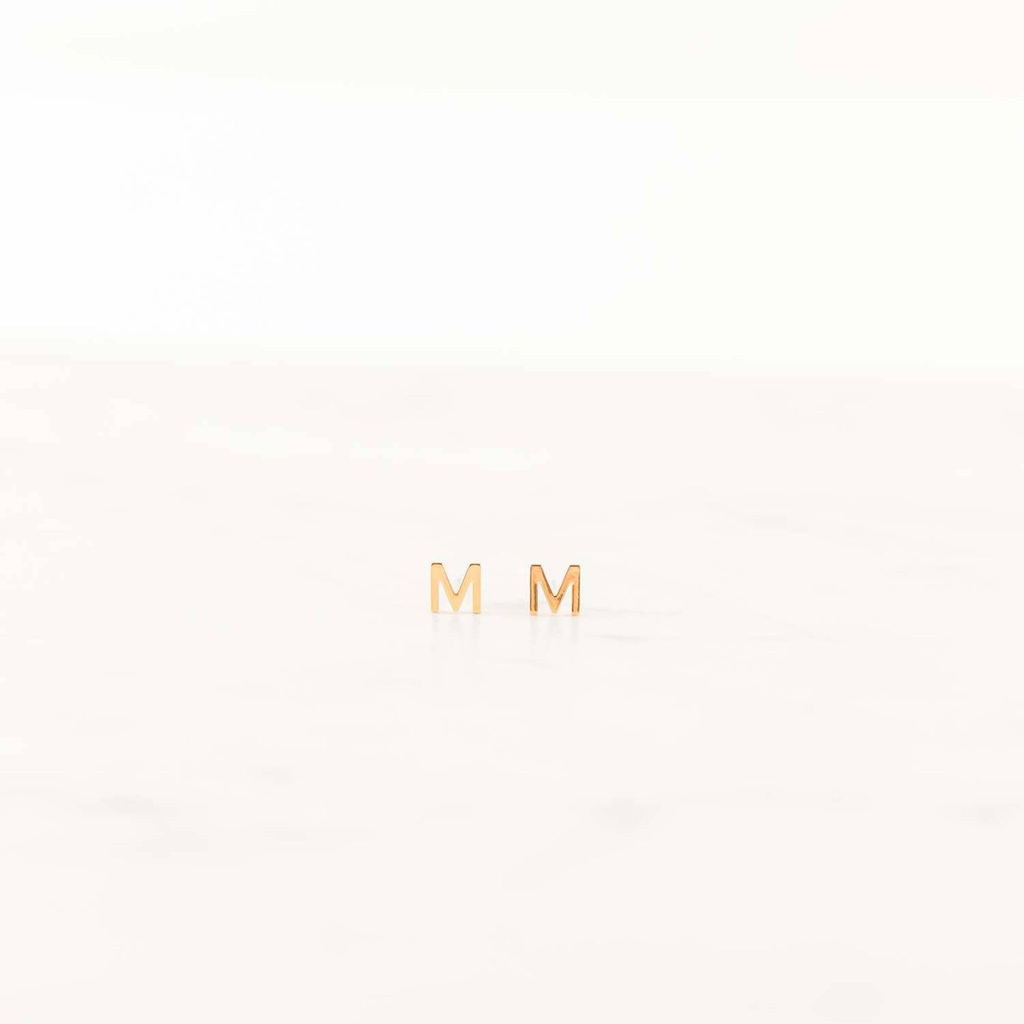 Michelle McDowell - Luxe Initial Earrings - S