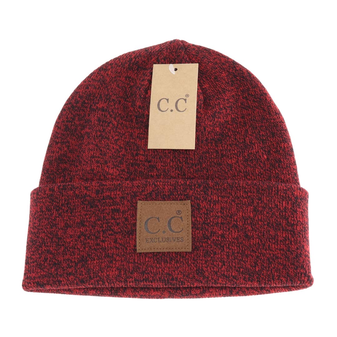 Classic C.C Beanie w/Oversized Logo