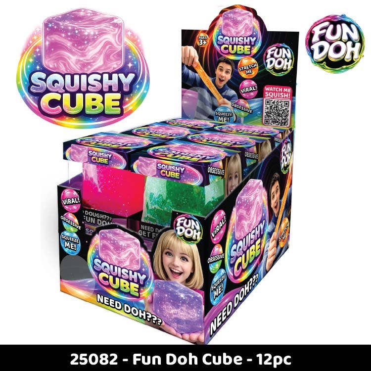 Fun Doh  Sparkle Cube