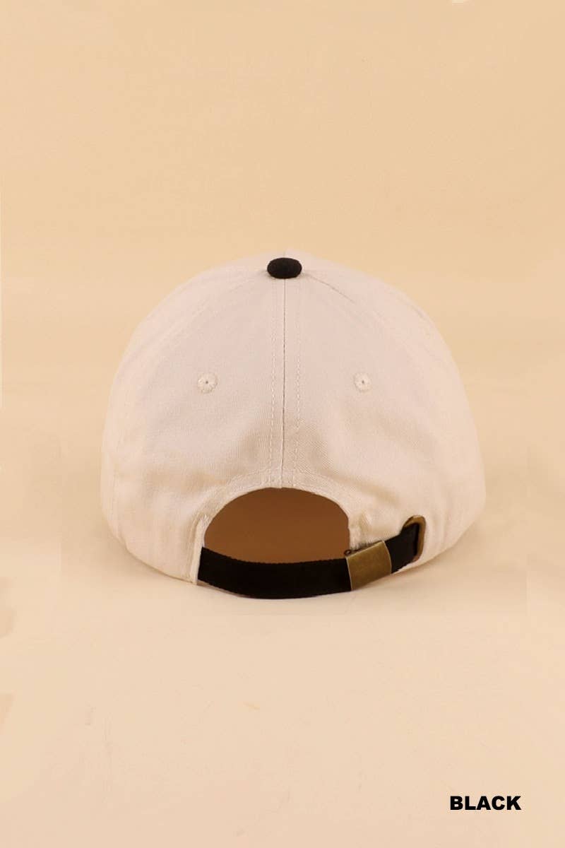 Mallard Two Tone Cotton Hat Zenana Consgt.