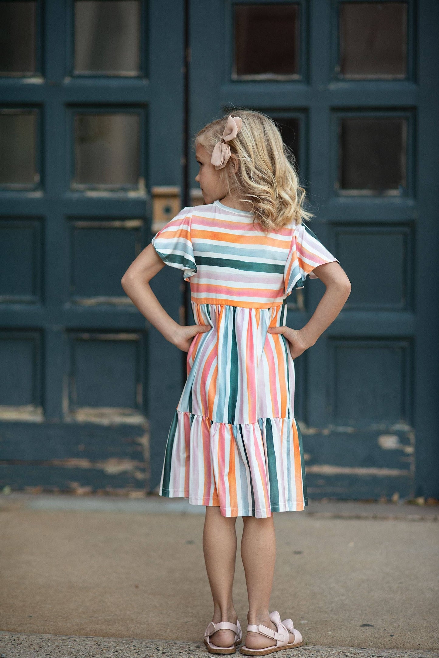 Boho Rainbow Dress