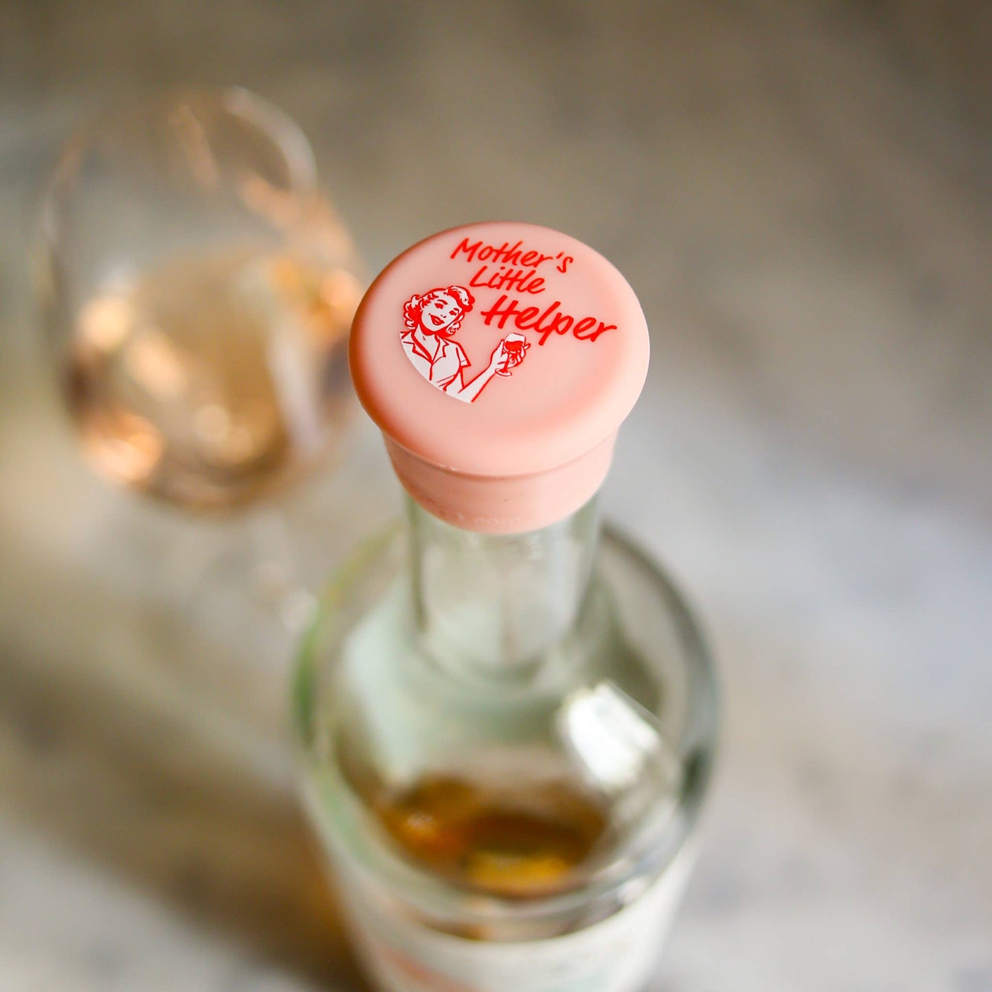 CapaBunga® - Wine Cap Counter Display | Retro Color Wine Stoppers