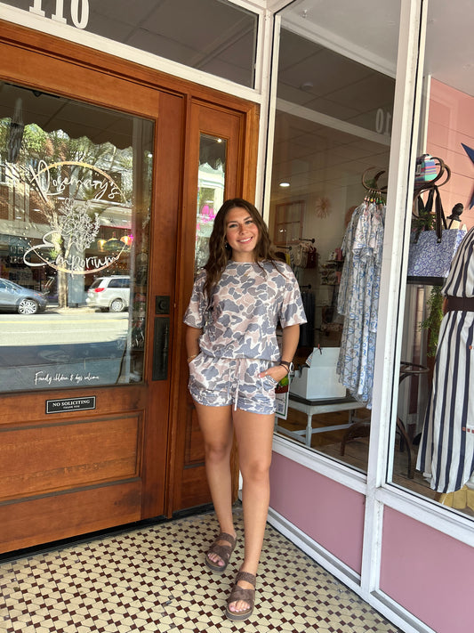 Camo Short Set-2 pc.