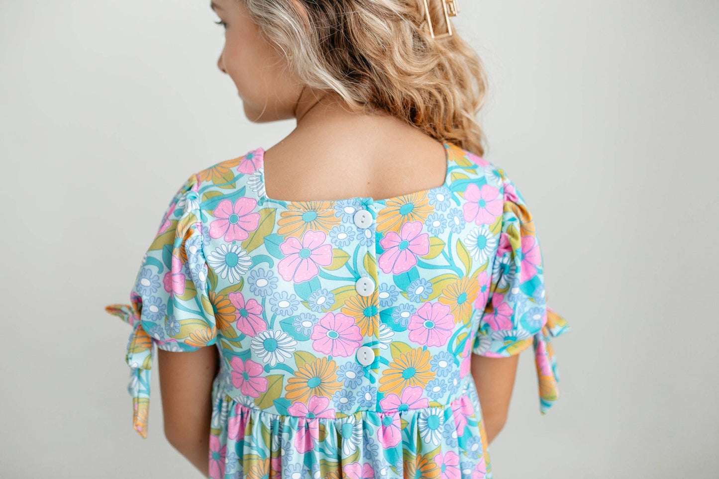 Vintage Floral & Lace Dress