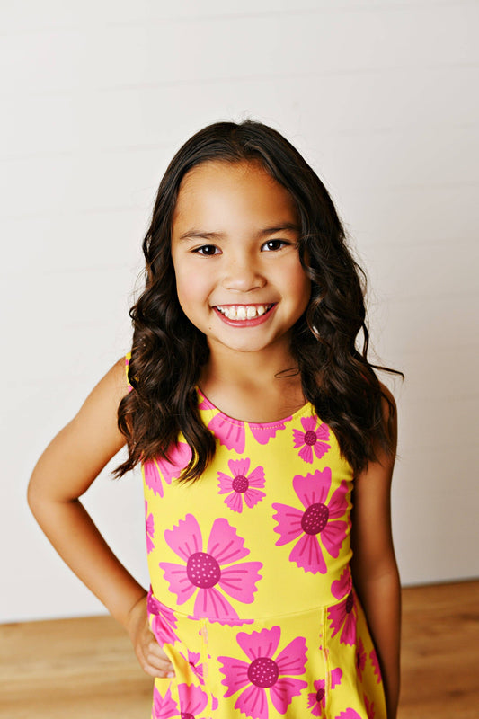 Hot Pink Athletic Dress