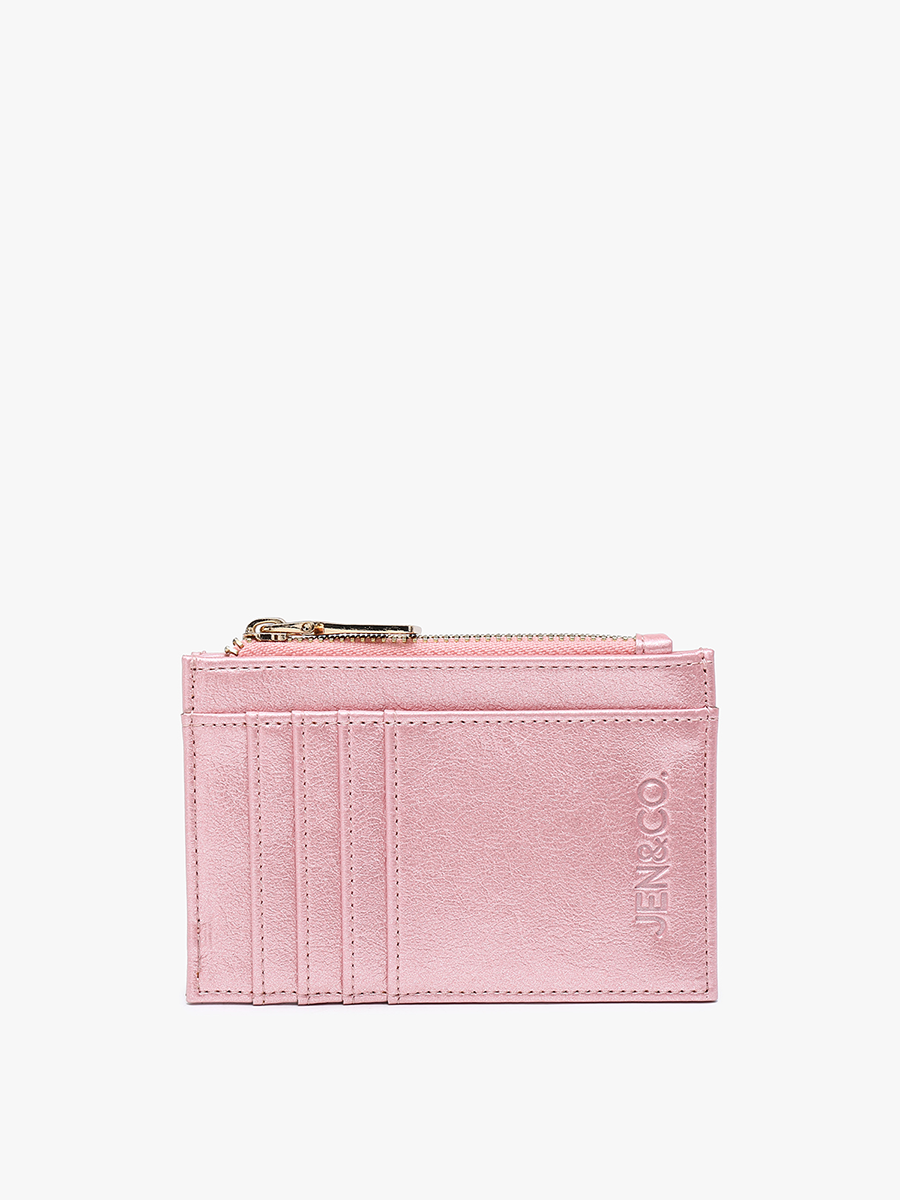 Sia Zip Card Holder Wallet