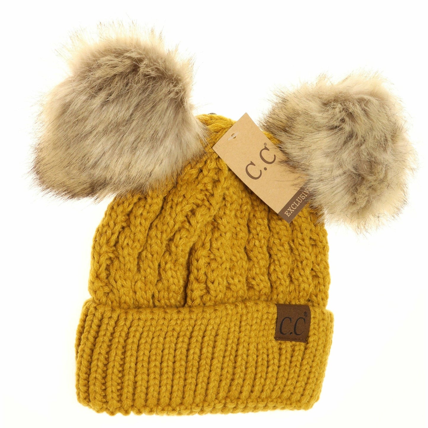 Double Pom Beanie