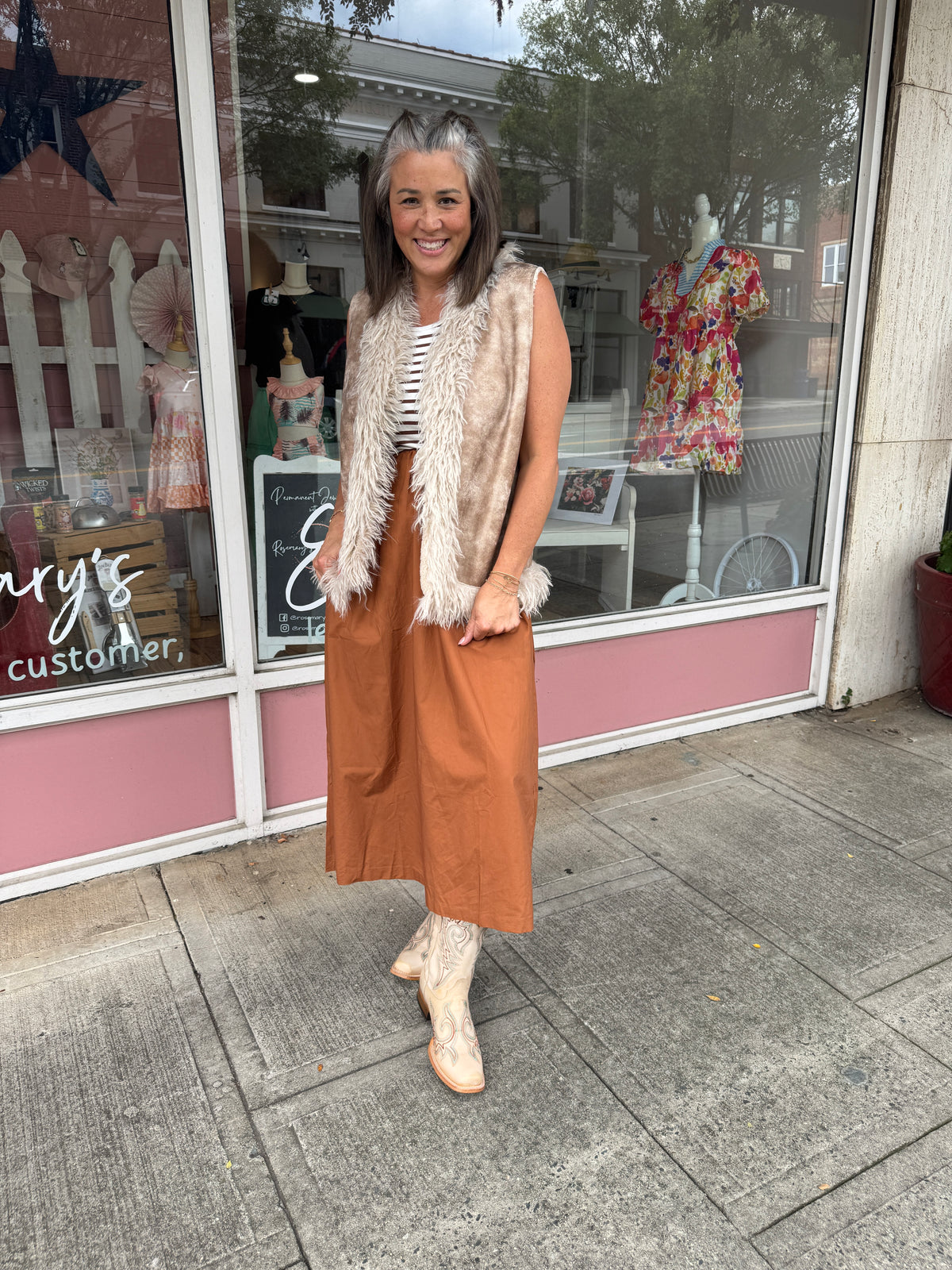 The Chestnut Tank Dress