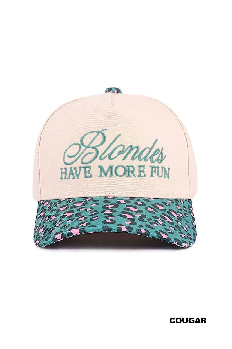 Blondes Have More Fun Hat