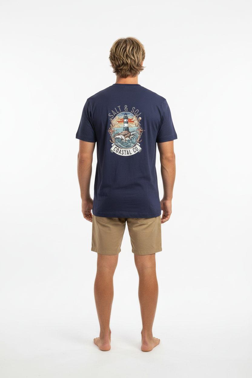 Coastal Co Lighthouse SS Tee