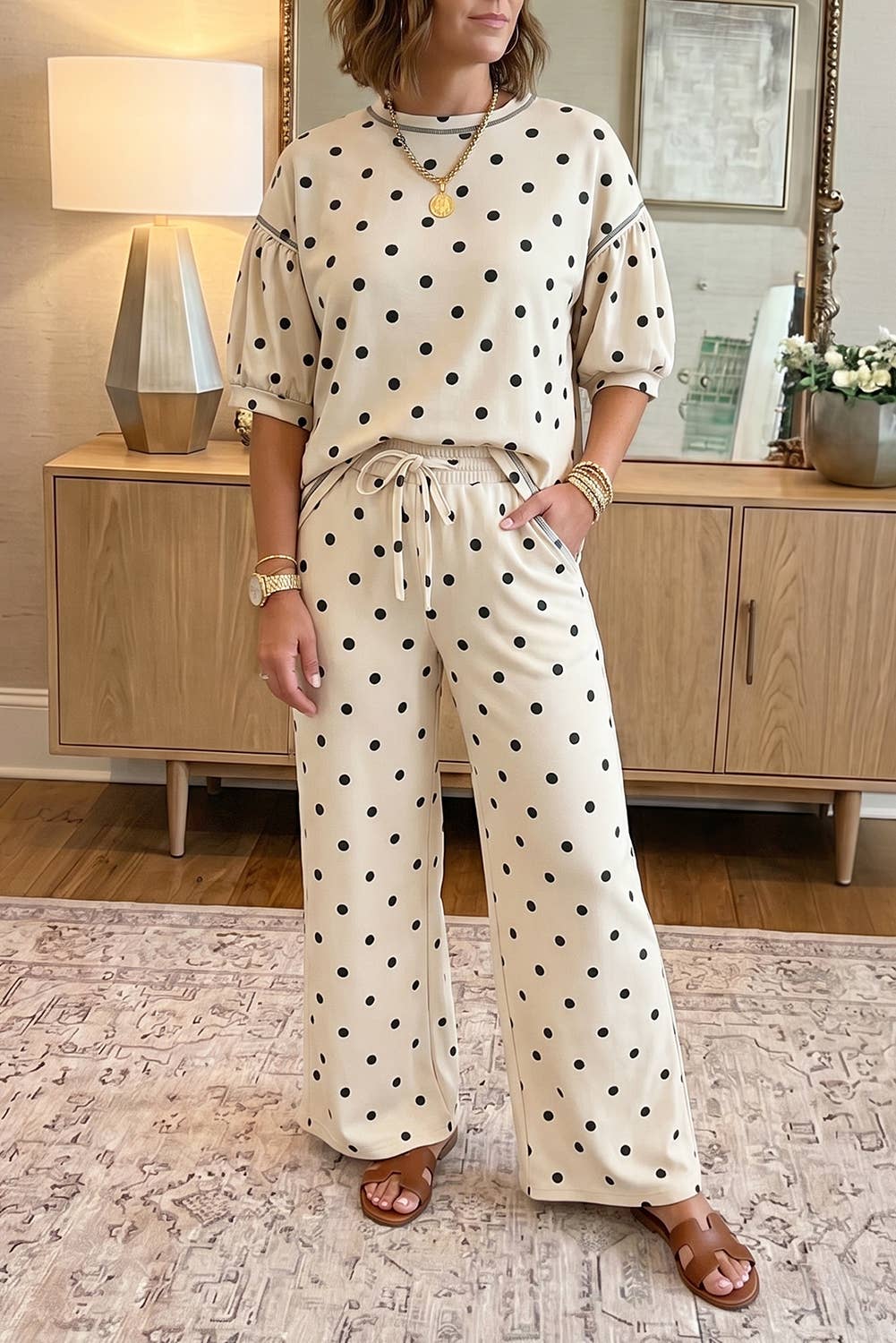 Polka Dot  2pc Set