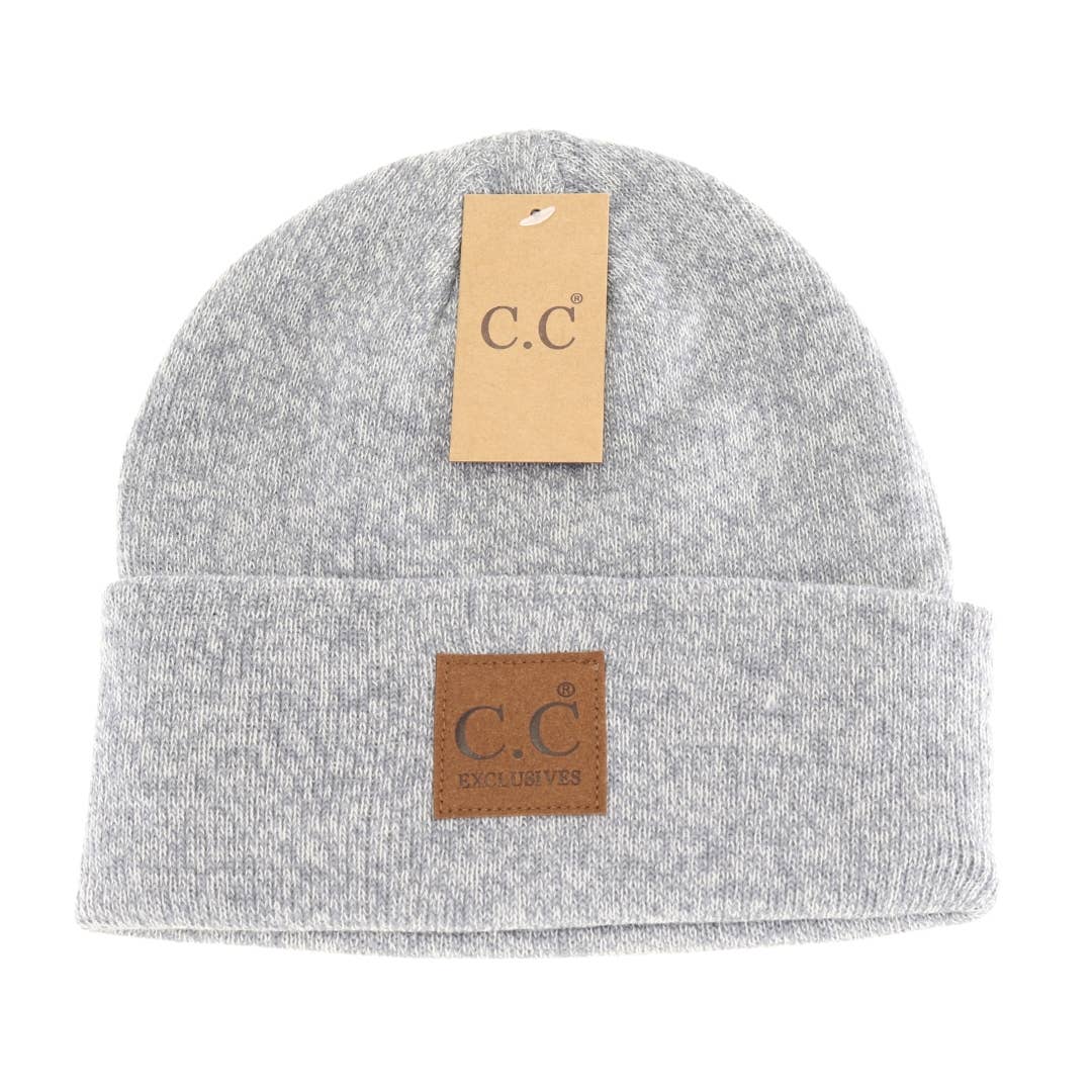 Classic C.C Beanie w/Oversized Logo