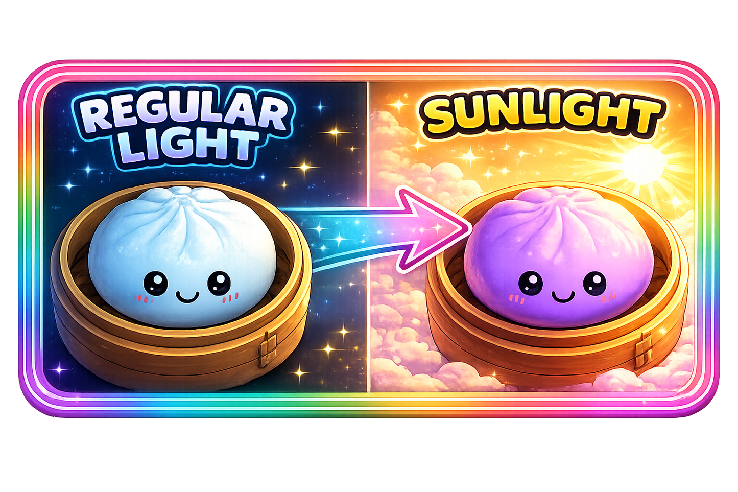 Color Changing Dumpling Squishy